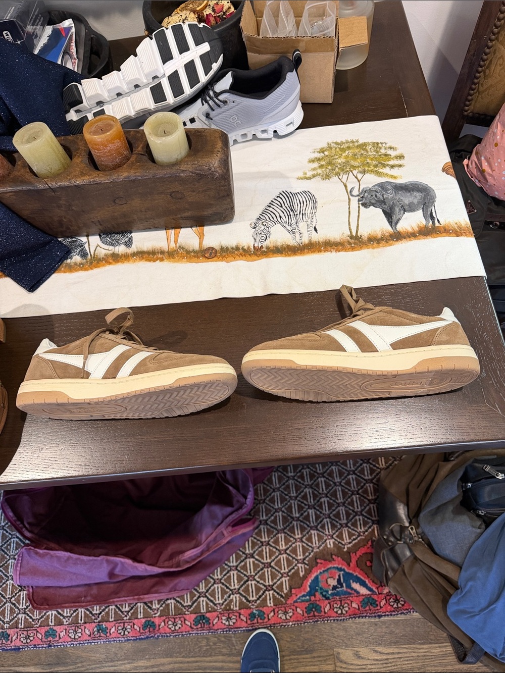 “GOLA” Suede Sneakers - Picture 6 of 9